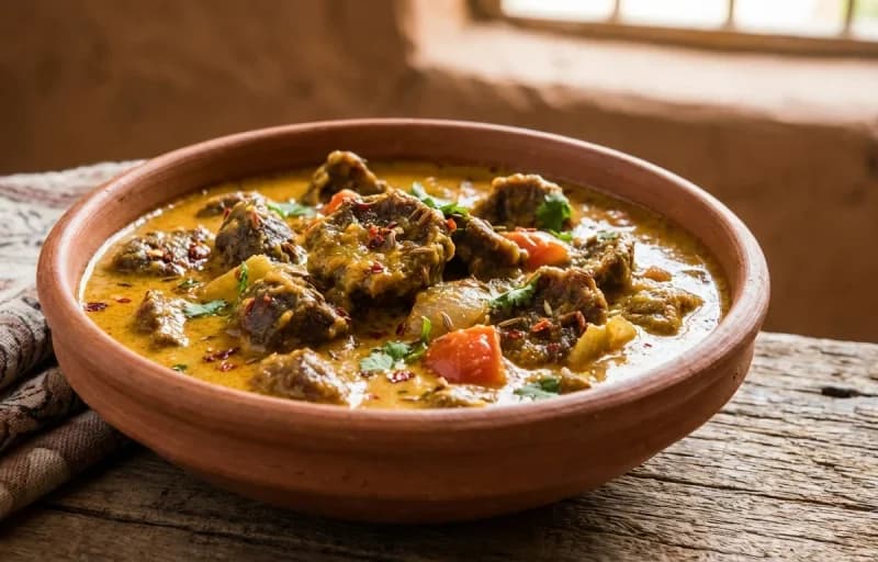 Rabodi ki Sabzi, Phulka and Masala Chaas - Recipe 1