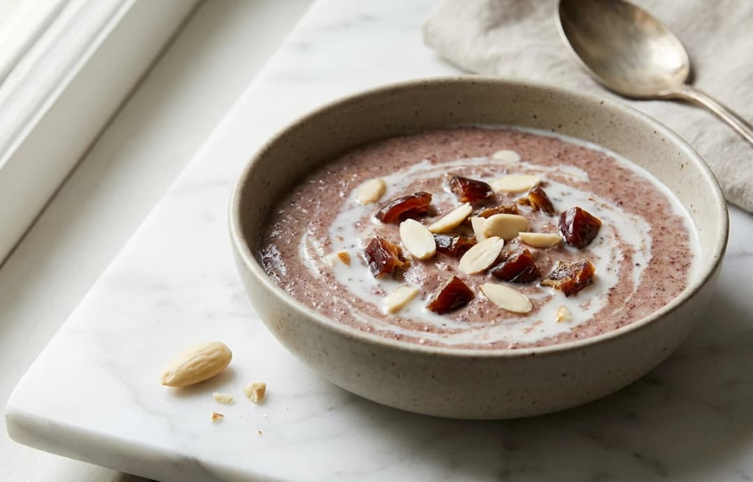 Ragi Porridge with Dates