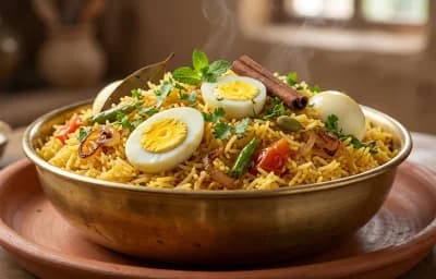 Rajasthani Anda Pulao