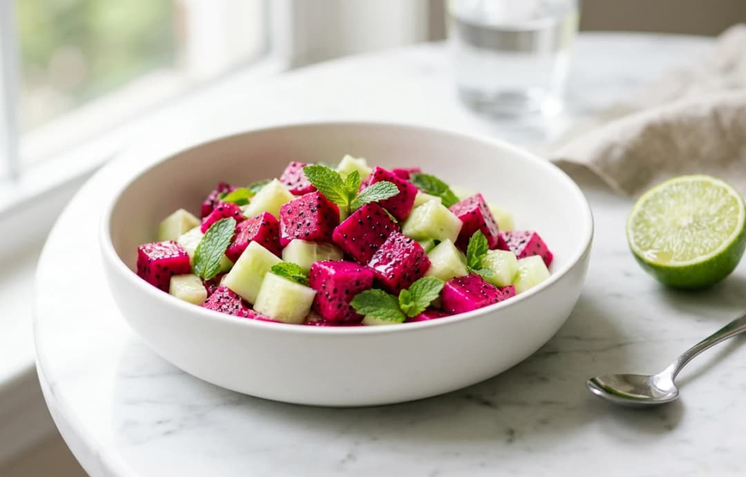 Refreshing Dragon Fruit Salad