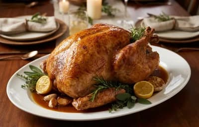 Roast Turkey with Gravy