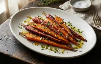 Roasted Carrots with Thyme