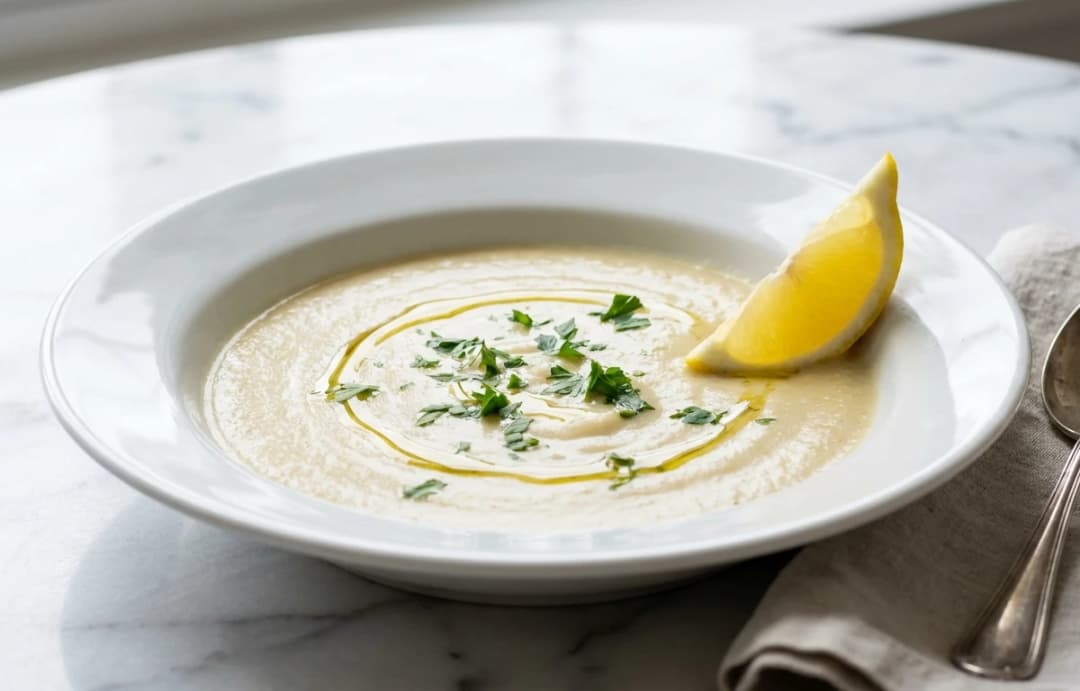 Roasted Cauliflower Soup
