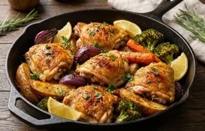 Roasted Chicken and Vegetables