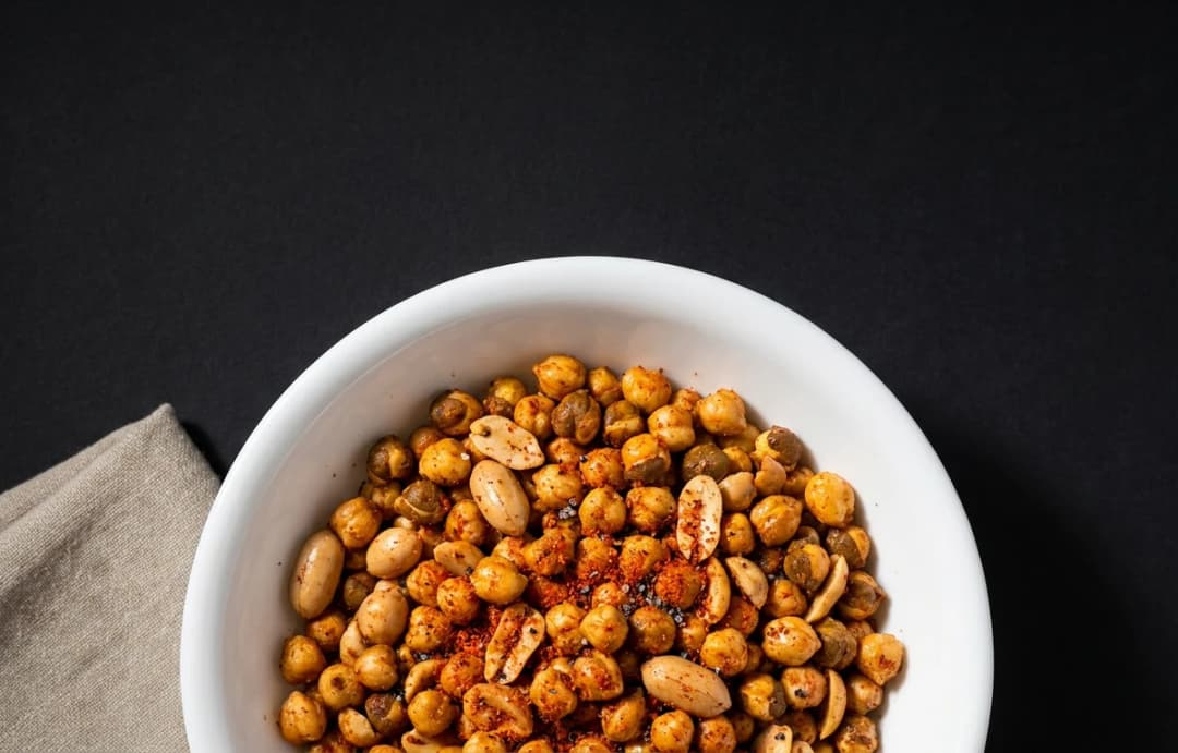 Roasted Peanuts and Chana