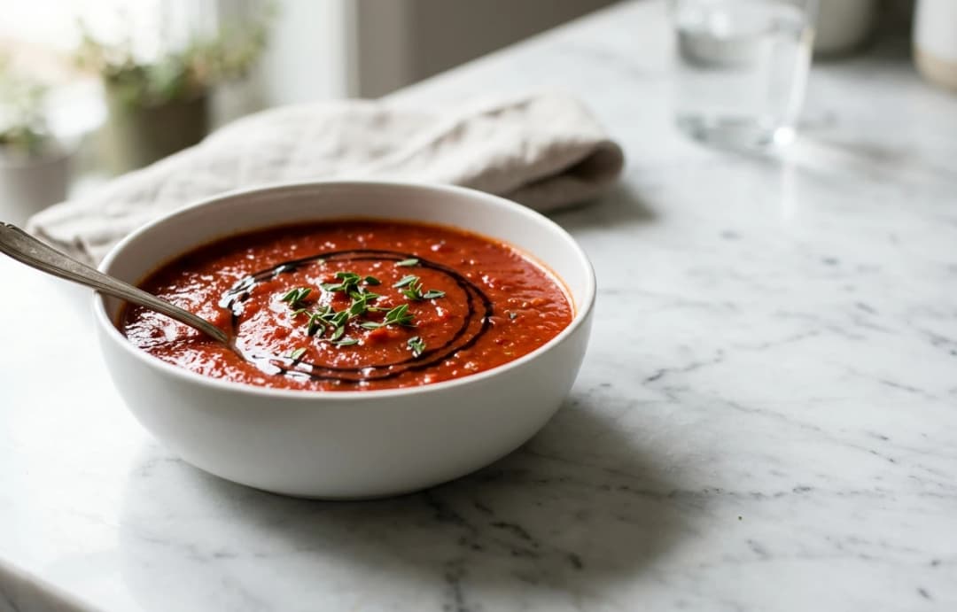 Roasted Red Pepper & Tomato Soup