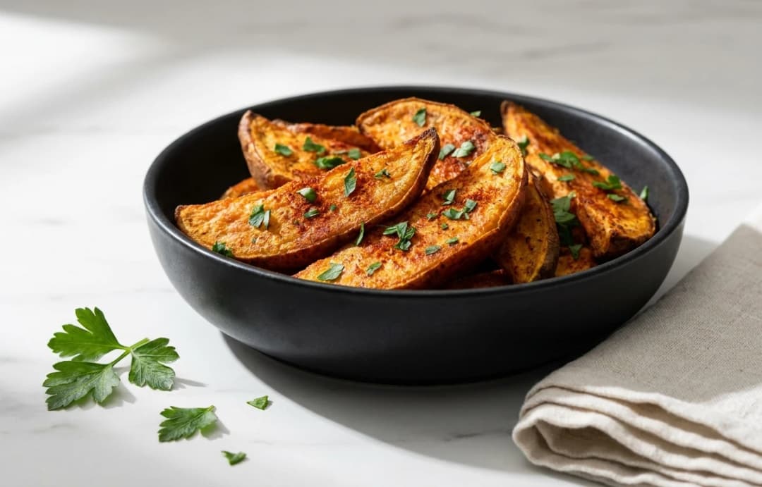 Roasted Sweet Potato Wedges