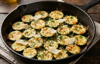Roasted Zucchini with Parmesan