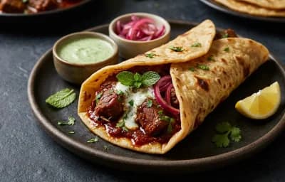 Rogan Josh Wrap