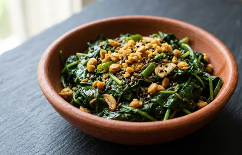 Chakuli Pitha with Saga Bhaja - Recipe 2