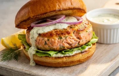 Salmon Burger