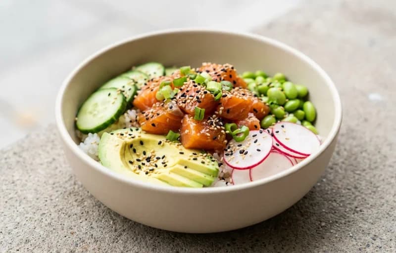 Salmon Poke Bowl