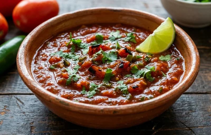 Vegetable Tamales, Salsa Roja and Savory Black Beans - Recipe 2