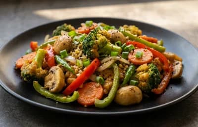 Salt and Pepper Vegetables