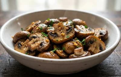 Sauteed Mushrooms with Garlic and Herbs