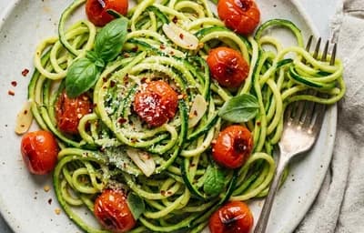 Sautéed Zucchini Noodles