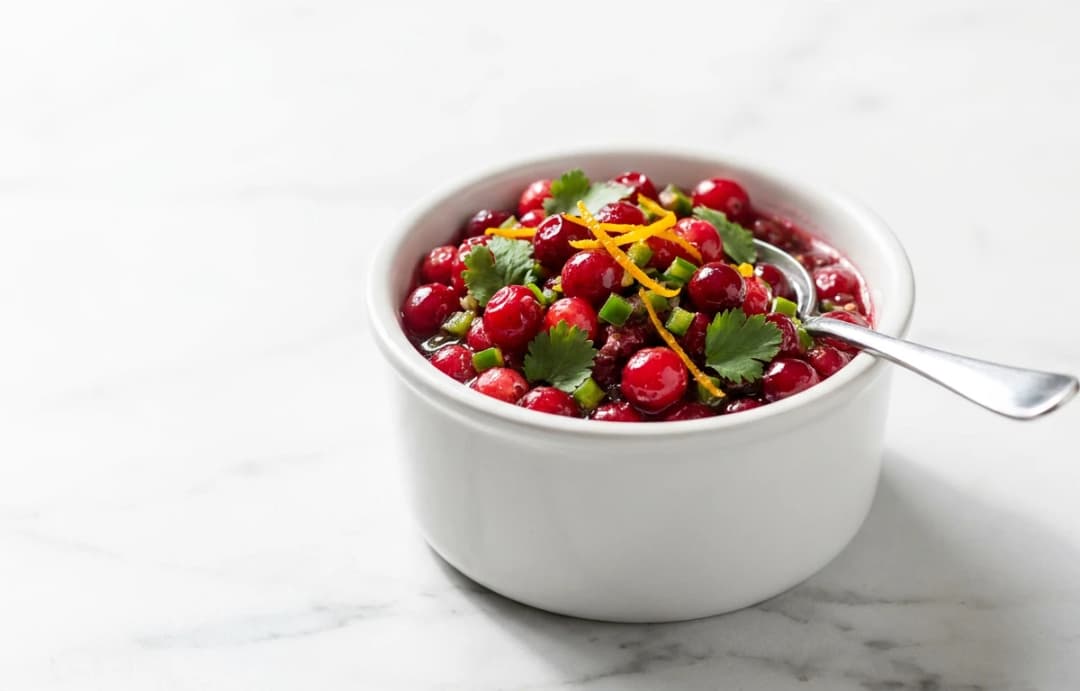Savory Cranberry & Jalapeño Relish