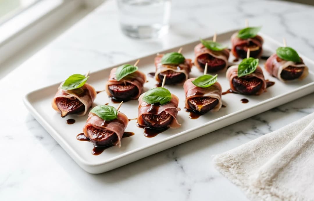 Savory Fig & Prosciutto Bites