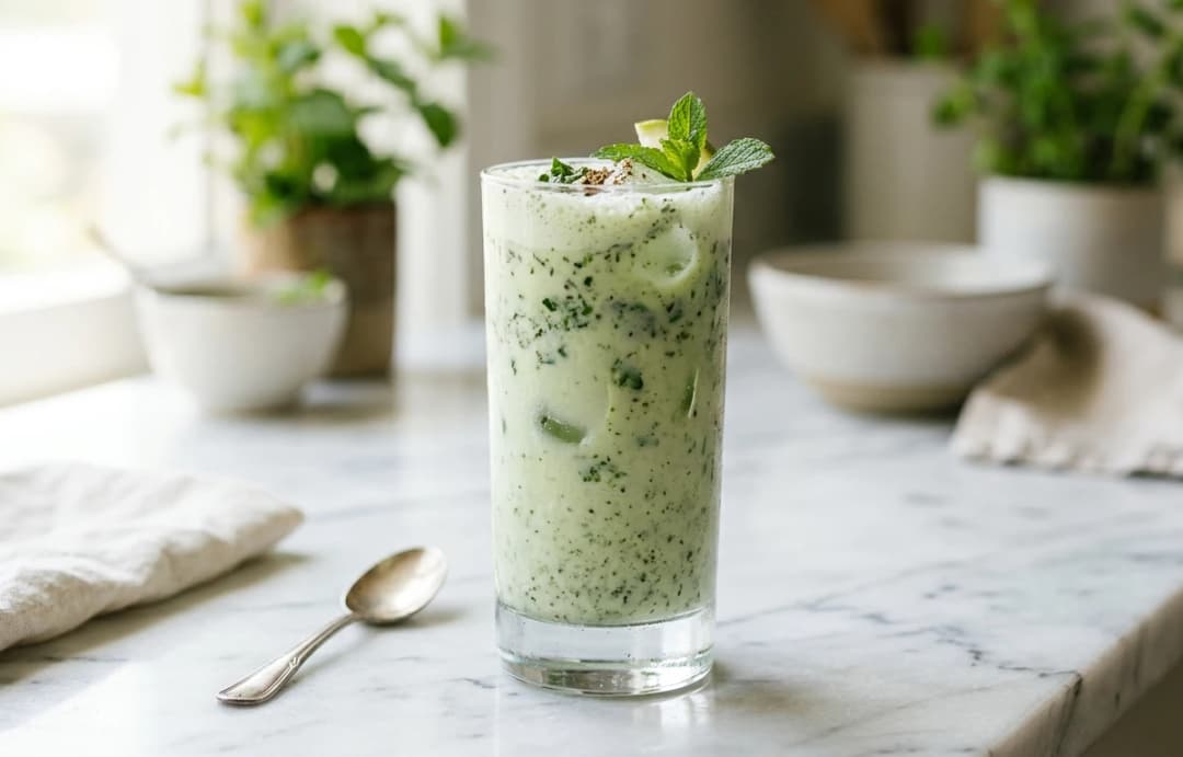 Savory Mint Lassi