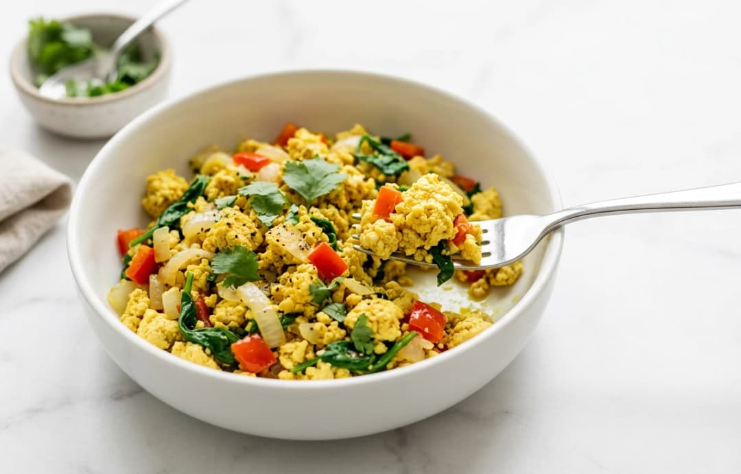 Savory Soya Breakfast Scramble