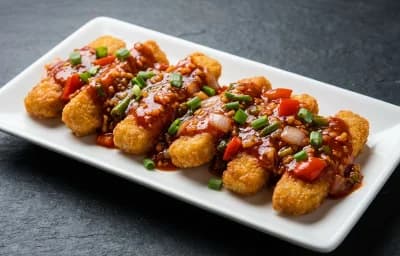 Schezwan Egg Fingers