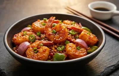 Schezwan Prawns