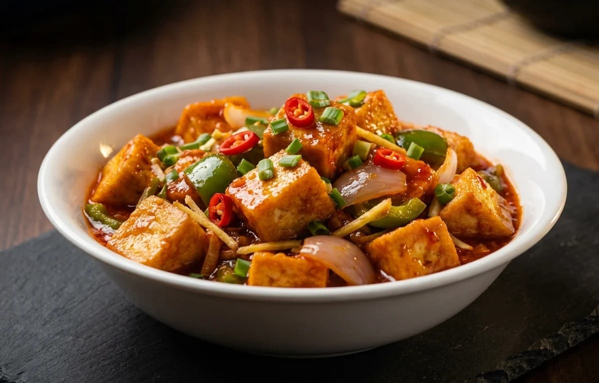 Schezwan Tofu Gravy