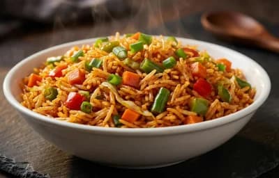 Schezwan Veg Fried Rice