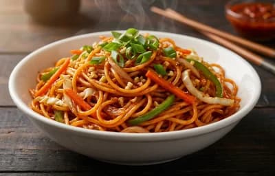 Schezwan Veg Noodles