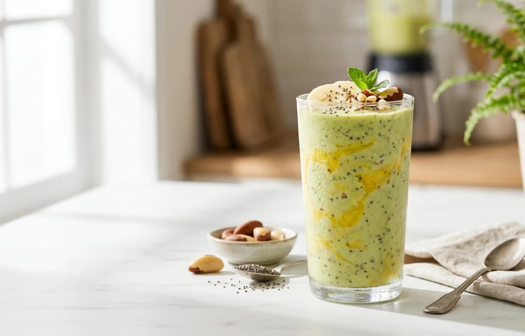 Selenium-Boost Banana Smoothie