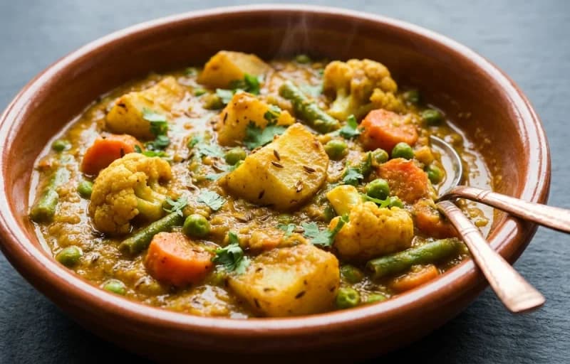 Seyal Bhaji with Ladi Pav - Recipe 1