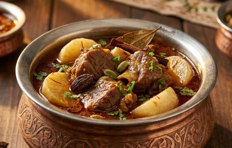 Shab Deg with Steamed Basmati Rice - Recipe 1