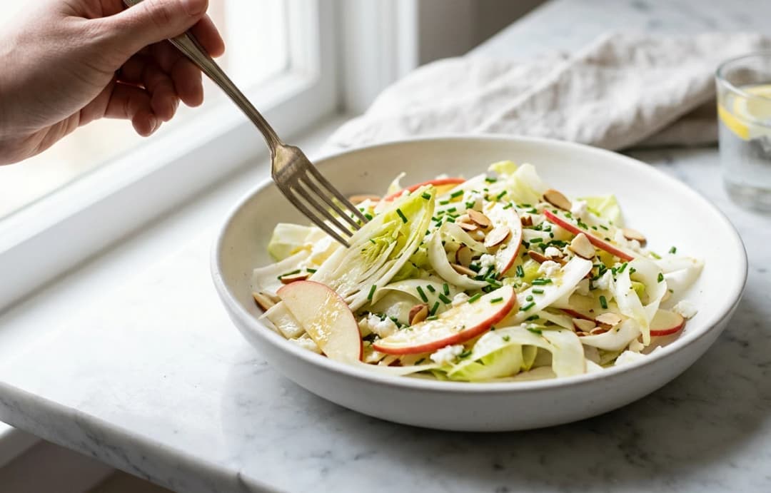Shaved Endive & Apple Salad