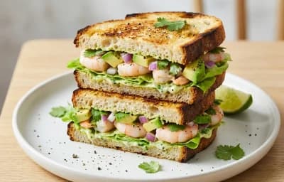 Shrimp Avocado Sandwich
