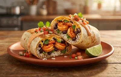Shrimp Burrito