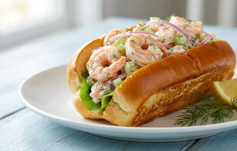 Shrimp Salad Roll