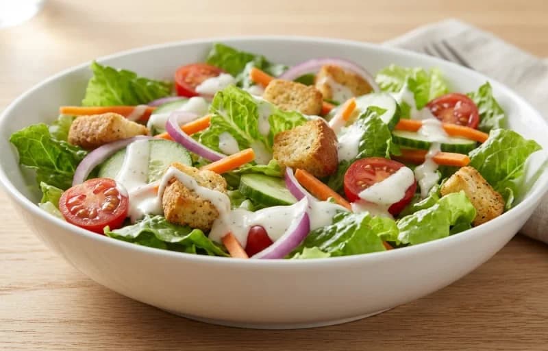 Seafood Stuffed Mirliton with Side Salad - Recipe 2