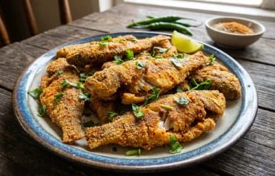 Silver Fish Rava Fry