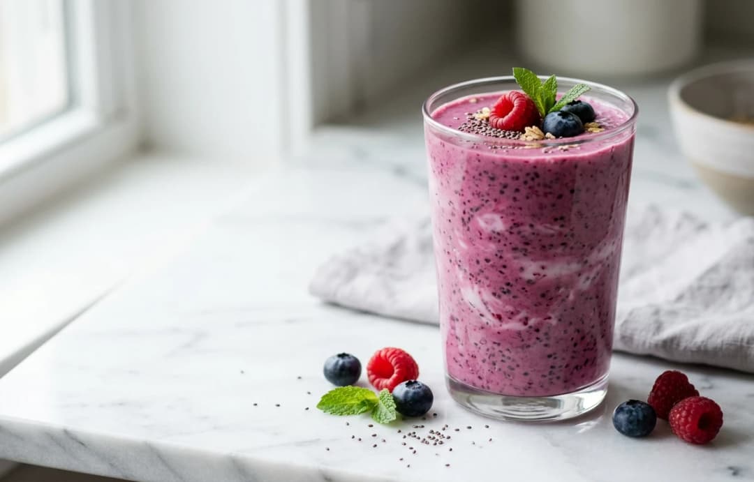 Simple Berry Protein Smoothie