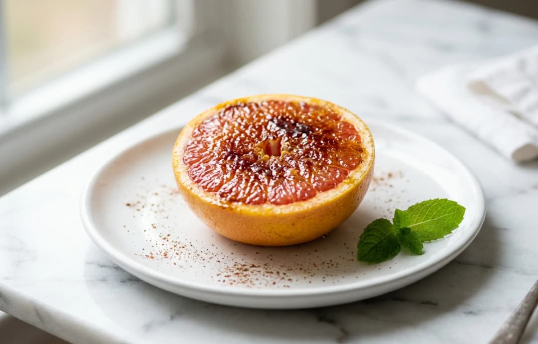 Simple Broiled Grapefruit