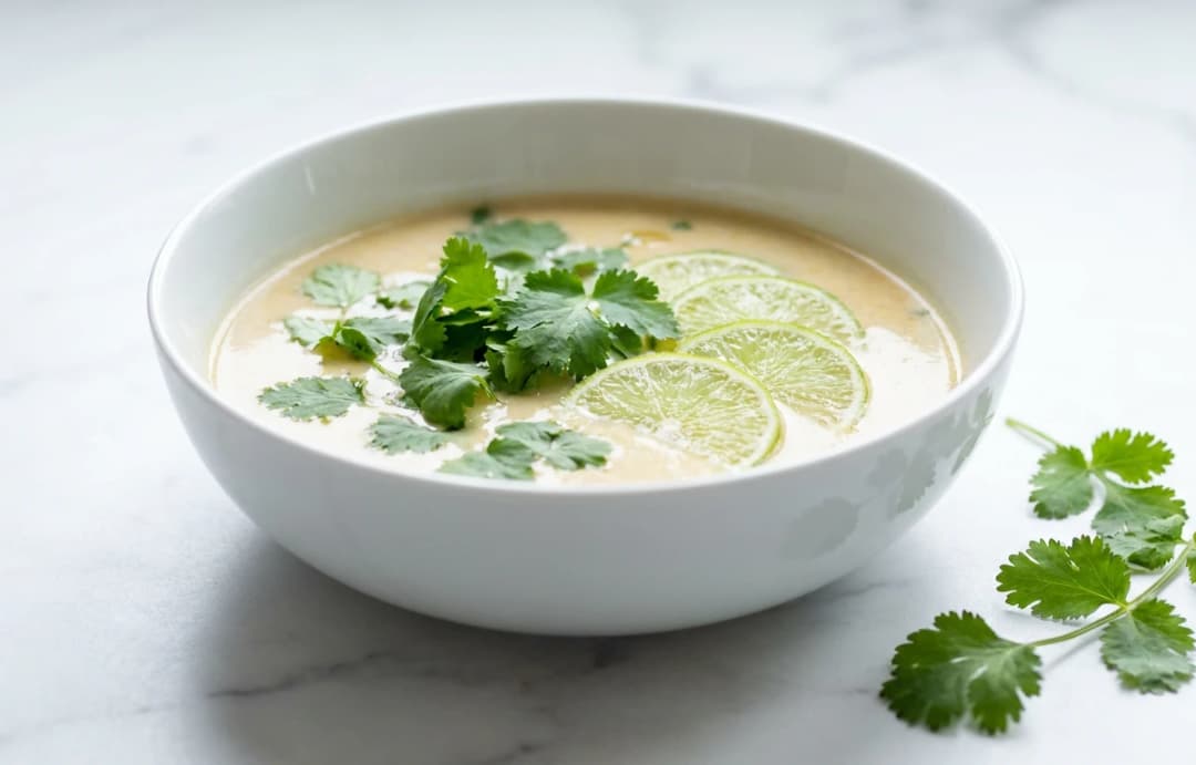 Simple Coconut-Lime Soup