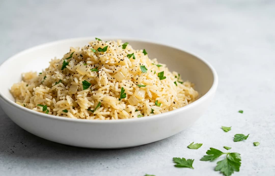 Simple Herbed Rice Pilaf