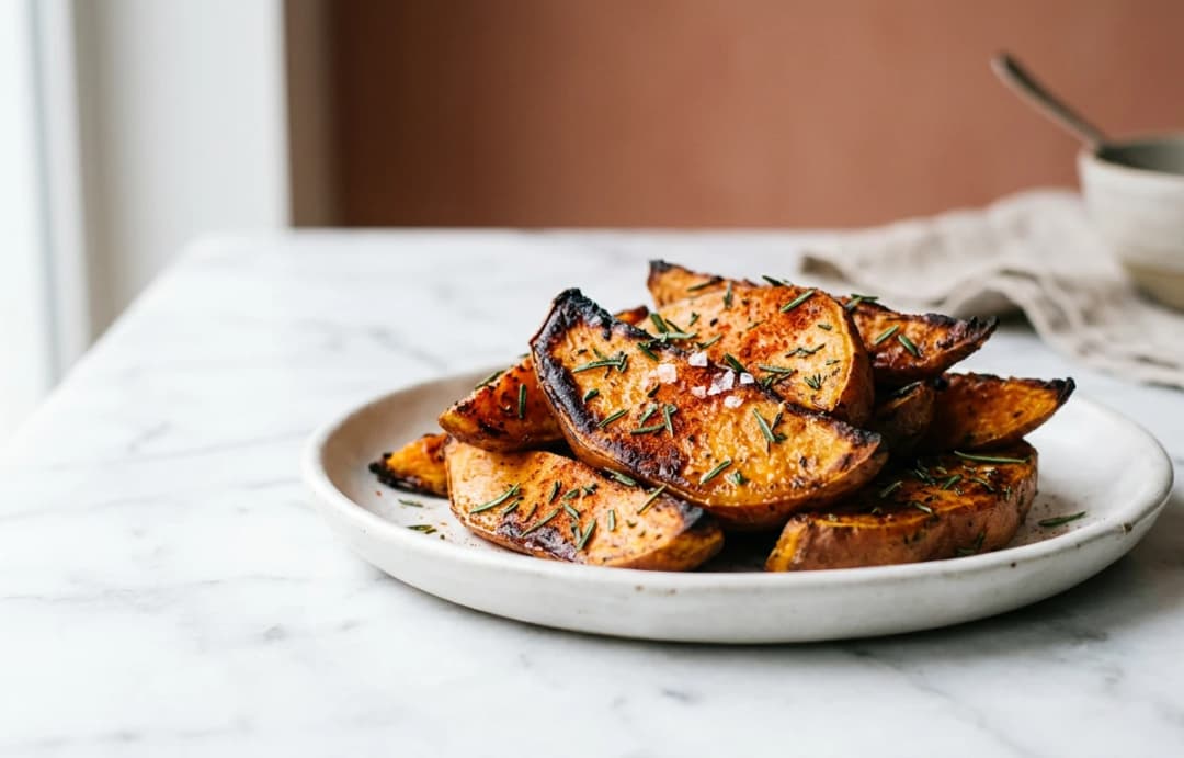 Simple Herbed Roasted Yam