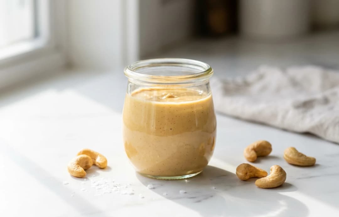 Simple Homemade Cashew Butter