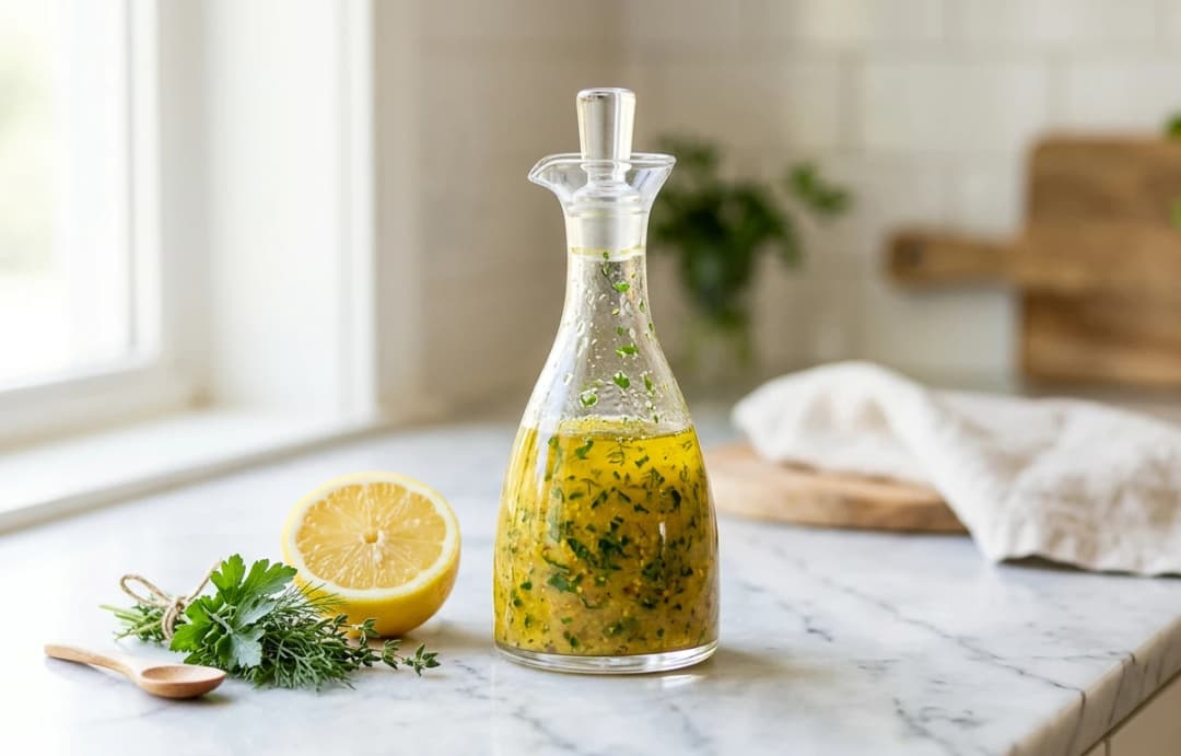 Simple Lemon & Herb Vinaigrette