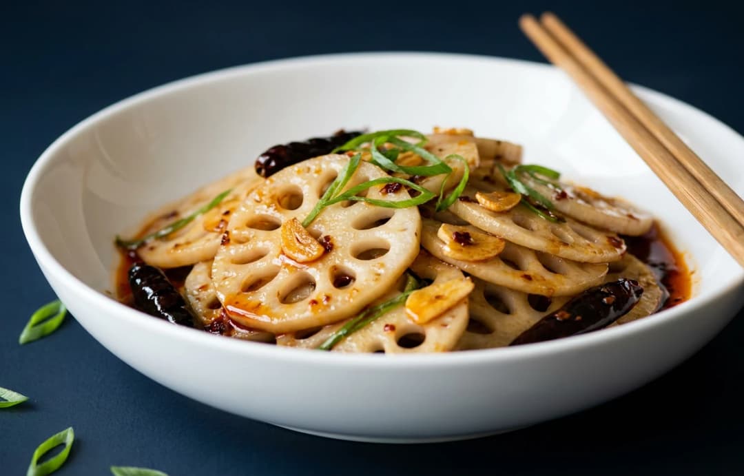 Simple Lotus Stem Stir-fry