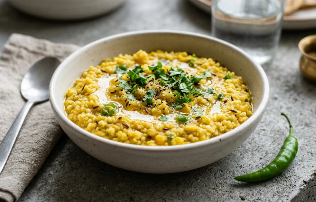 Simple Millet & Lentil Khichdi