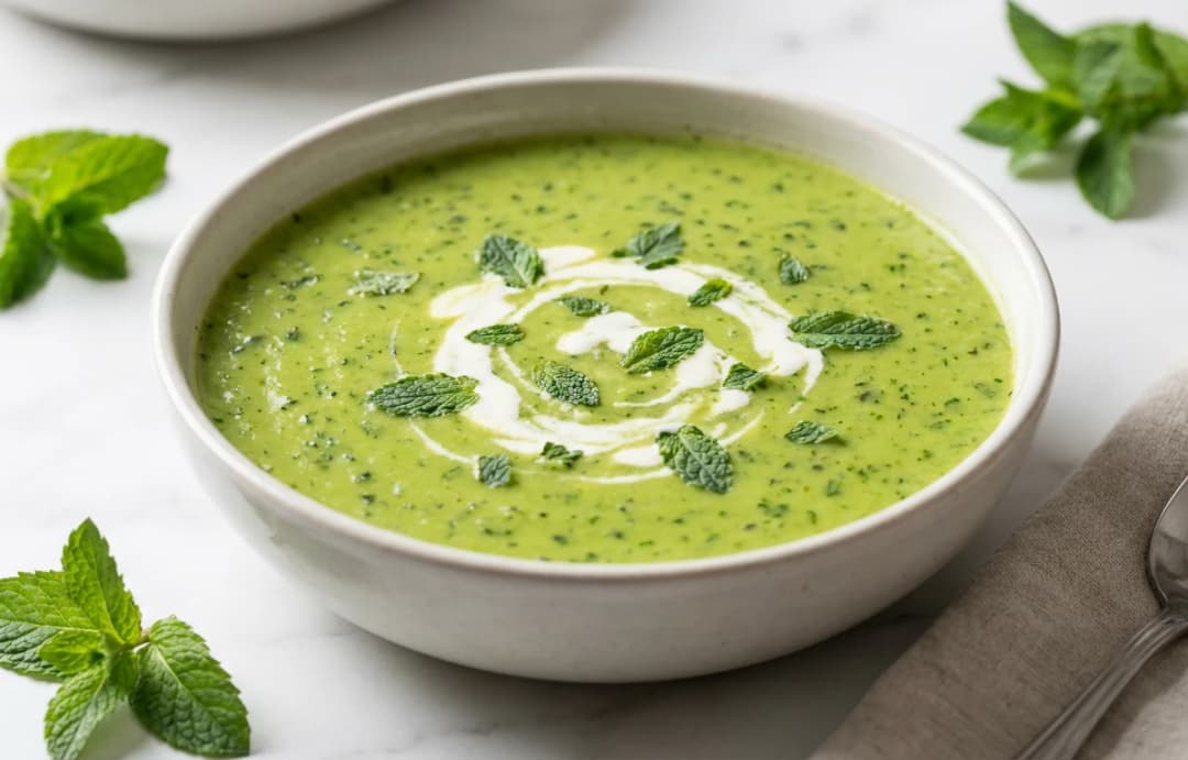 Simple Minted Pea Soup