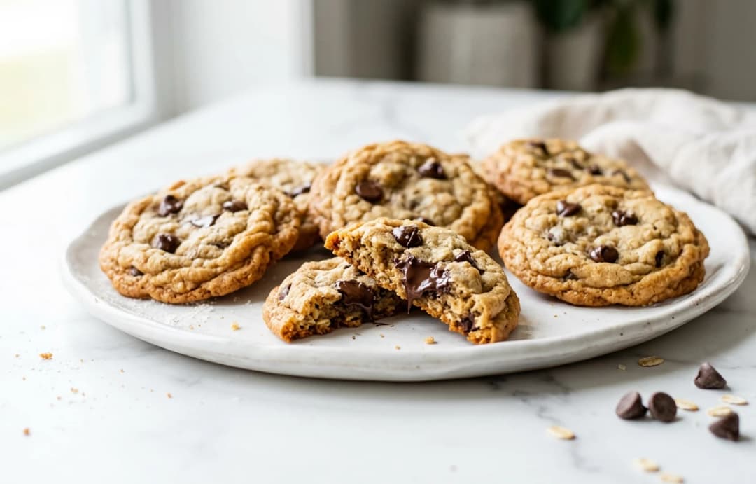 Simple Oat Flour Cookies