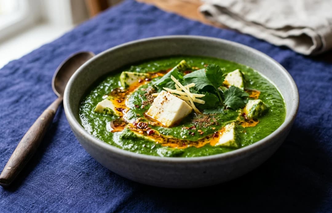 Simple Palak Paneer